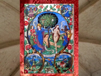 D'après le thème Arbre de Vie-Arbre de mort, Berthold Furtmeyr, XVe siècle, art allemand médiéval. (Marsailly/Blogostelle)