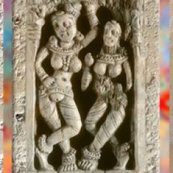 D'après un relief ajouré, ivoire, trésor de Bégram (Afghanistan), Ie siècle apjc, époque Kushâna en Inde du Nord. (Marsailly/Blogostelle)