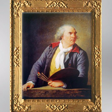 D'après un portrait du peintre Hubert Robert, ami de l'artiste, 1788, Élisabeth Louise Vigée Le Brun. (Marsailly/Blogostelle)