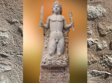 D'après la Naissance de Mithra de la Pierre, IIe siècle apjc, Rome, époque Romaine. (Marsailly/Blogostelle)