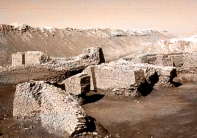 D’après les vestiges de Girsu, IIIe millénaire avjc, actuelle Tello en Irak, Mésopotamie. (Marsailly/Blogostelle)