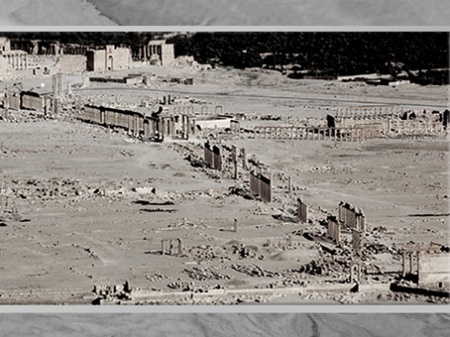 D’après les vestiges antiques de la cité de Palmyre, Ier-IIIe siècle, Syrie (Marsailly/Blogostelle)