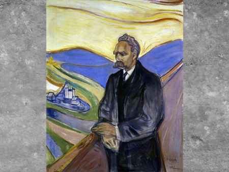 D’après Friedrich Nietzsche, Edvard Munch, 1906, huile sur toile, Norvège, début XXe siècle. (Marsailly/Blogostelle)